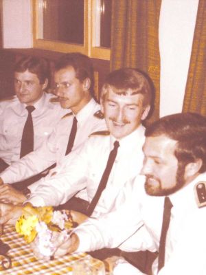Kameradschaftsabend Verabschiedung KpChef Maj Trapp | Oktober 1980