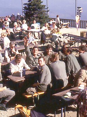 Offz Uffz Weiterbildung, Wanderung zum Großen Arber | 1986